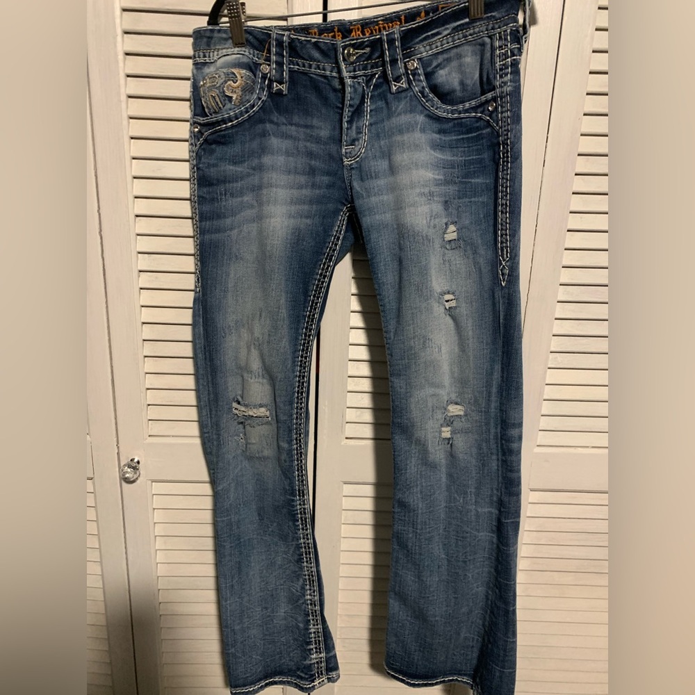 Rock Revival women’s Distressed Jeans